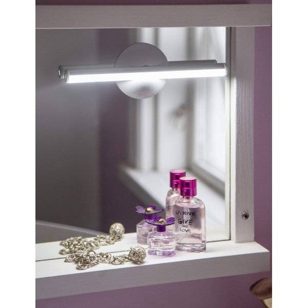 Sminklampa LED Batteridriven med 3-Steg Dim