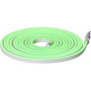Ljusslang FlatNeon Grön 12W 5m IP44