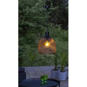 Solcellsdekoration Sunlight Hängandes 35cm Svart