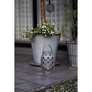 Solcellsdekoration Wicker Flame 23cm