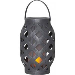 Solcellsdekoration Wicker Flame 23cm