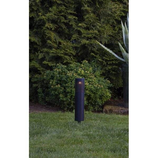 Solcells-pollare Blace 39cm Svart