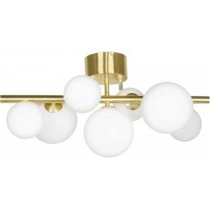 Molekyl Plafond Mässing/Vit