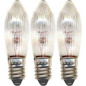 Topplampa 7-arm E10 34V 3W 3-Pack