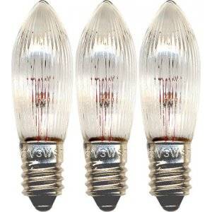 Topplampa 5-arm E10 55V 3W 3-Pack