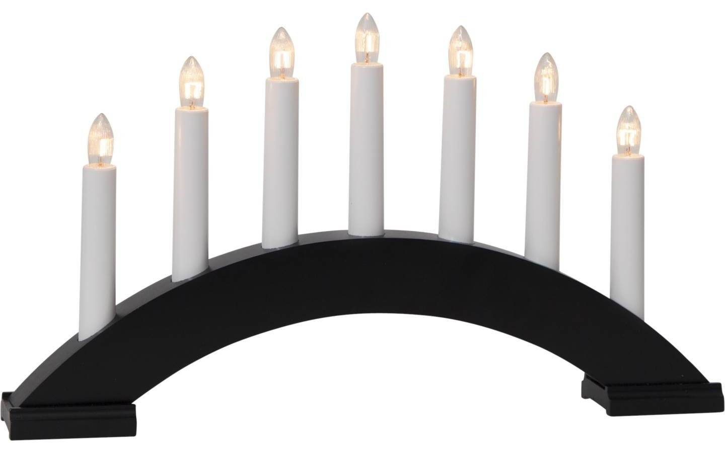 Bea Adventsljusstake 22cm Svart