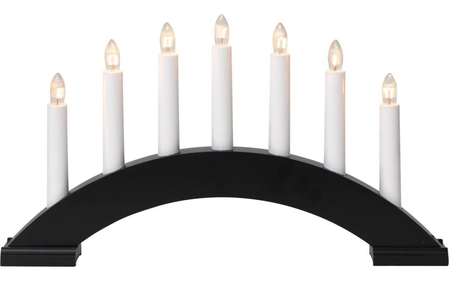 Bea Adventsljusstake 22cm Svart