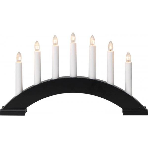 Bea Adventsljusstake 22cm Svart