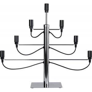 Milano Adventsljusstake Krom 52cm