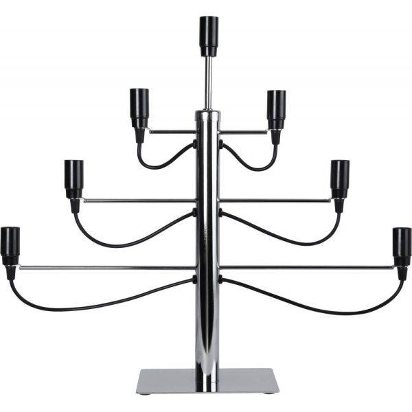 Milano Adventsljusstake Krom 52cm