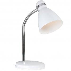 Cyclone Bordslampa 33cm E14 Vit