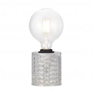 Hollywood Bordslampa 13cm E27 Klar