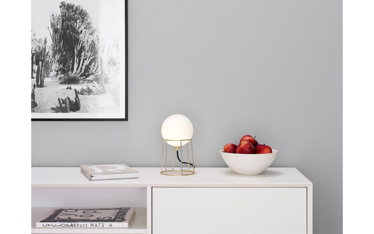 Campus Opal Bordslampa 26cm G9 Mässing