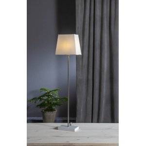 Moa Lampfot Med Skärm+Stjärna Vit