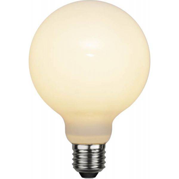 LED-lampa E27 G95 Opaque Filament RA90 3-step (60W)