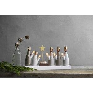 Krubba Adventsljusstake 17cm