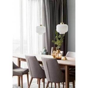 Ritz Taklampa 25cm E27 Opal/Mässing