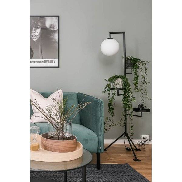 Astoria Golvlampa 153cm G9 Svart