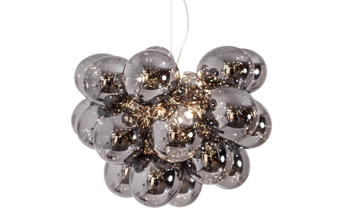 Gross Grande Taklampa 62cm 8xG9 Rökgrå