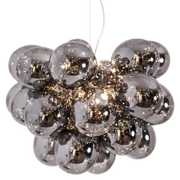 Gross Grande Taklampa 62cm 8xG9 Rökgrå