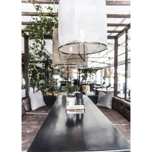 Malibu Taklampa 40cm Vit