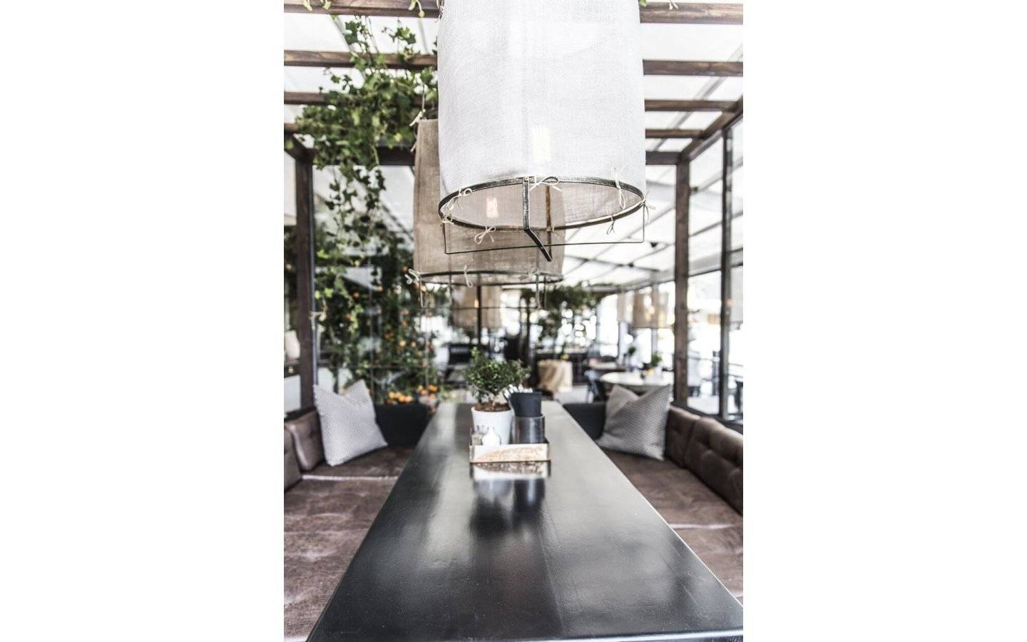 Malibu Taklampa 50cm Vit