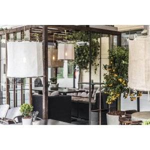 Malibu Taklampa 50cm Vit