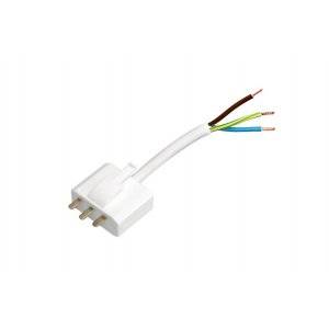 Lampkontakt DCL 20cm Kabel Jordad
