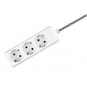 Grenuttag 3:a White/bl white 2m