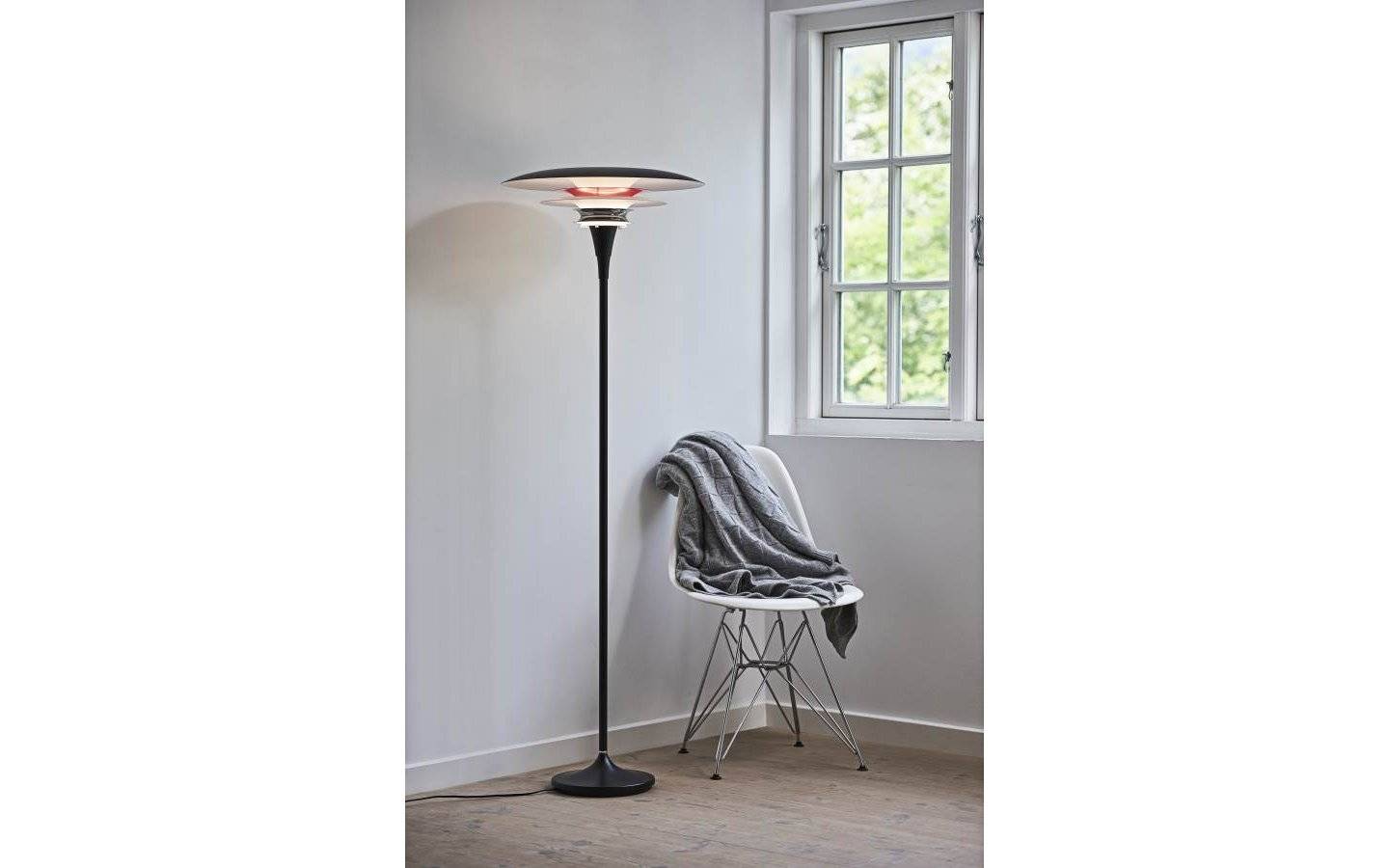 Diablo Golvlampa Svart/Röd