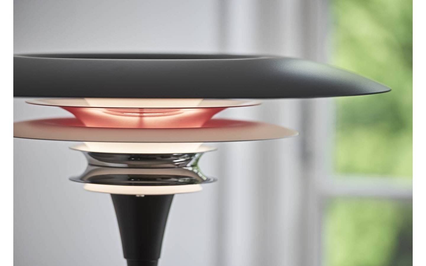 Diablo Golvlampa Svart/Röd