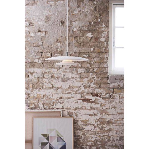 Eclipse Taklampa 48cm Vit