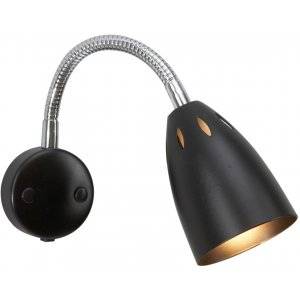 Smilla Vägglampa Mattsvart