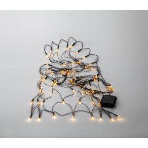 Akku Batteridrivet Ljusnät Varmvit 0,8x1,5m