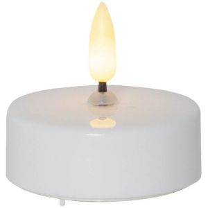 LED Värmeljus 2-pack Flamme Vit