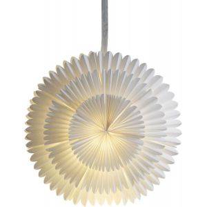 Frost Pappersstjärna 50cm Vit