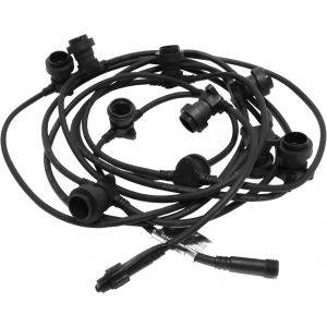 Ljusslinga Extra Connecta Svart