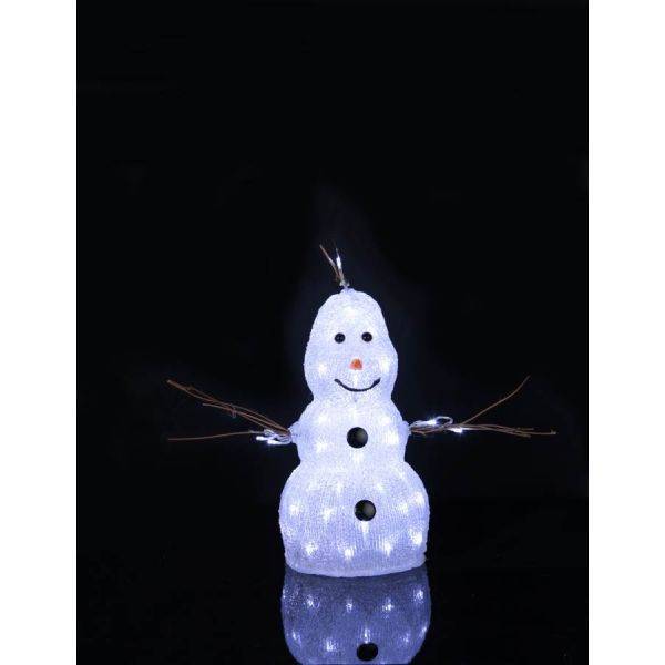 Crystalo Snögubbe Dekorationsfigur