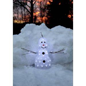 Crystalo Snögubbe Dekorationsfigur