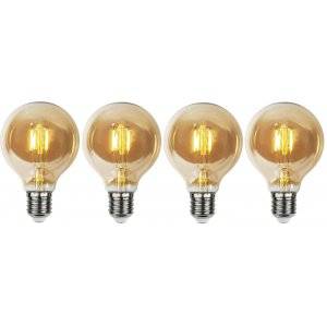 LED-Lågvoltslampa 24V, Glob 80mm E27 2500K 28lm 0,23W(3W)