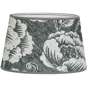 Marmorata Lampskärm Grå Oval 25 cm