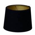 Roma Lampskärm Sammet Ø35cm Svart/Guld