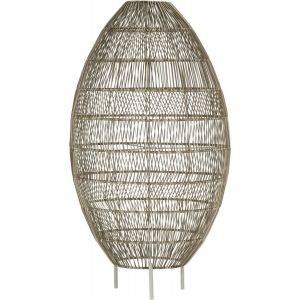 Hanoi Golvskärm Natur 100cm