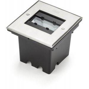 Inground Markspotlight 230V 12W LED, Ställbar Spridningsvinkel