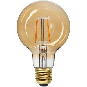LED-lampa E27 G80 Plain Amber 2000K 80lm 0,75W