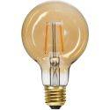 LED-lampa E27 G80 Plain Amber 2000K 80lm 0,75W