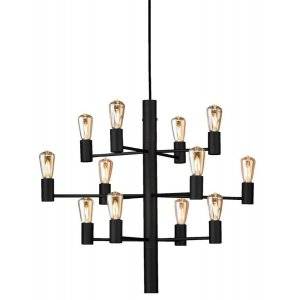 Manola 12L Takkrona Svart