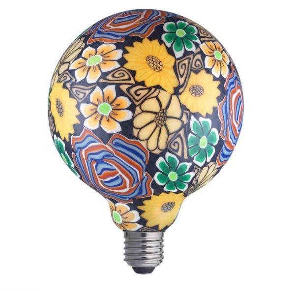 Glob 125mm Flower E27 Dimbar