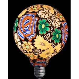 Glob 125mm Flower E27 Dimbar