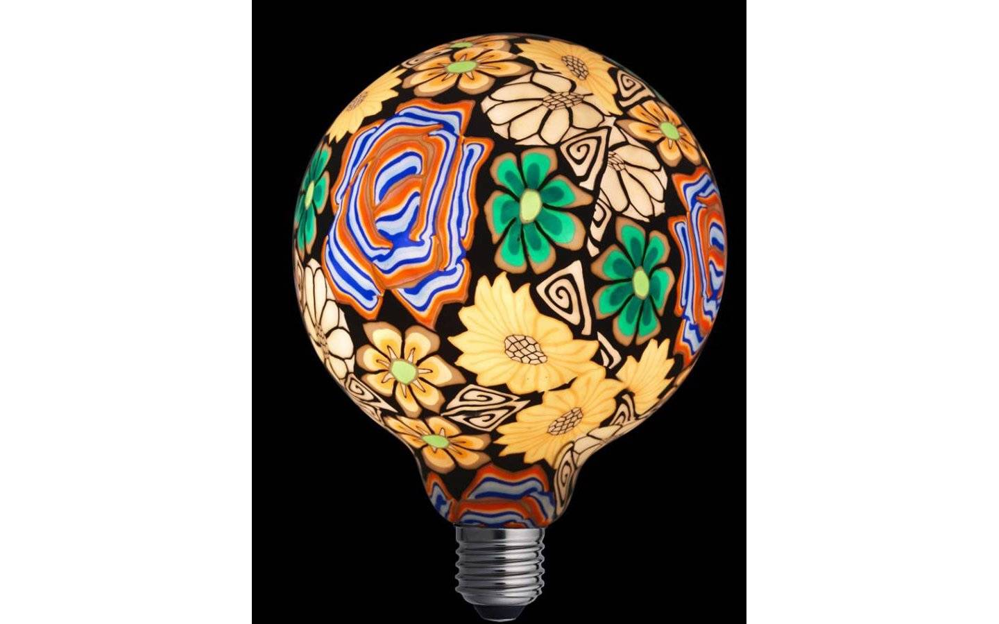 Glob 125mm Flower E27 Dimbar